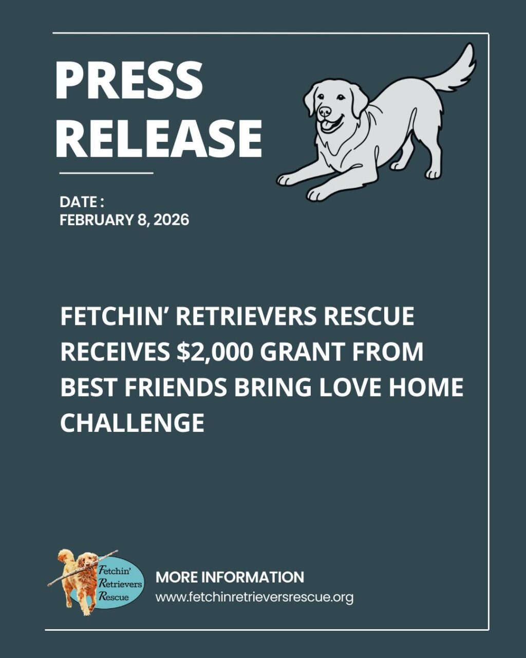 Instagram post from fetchinretrieversrescue. This post is in position 9.